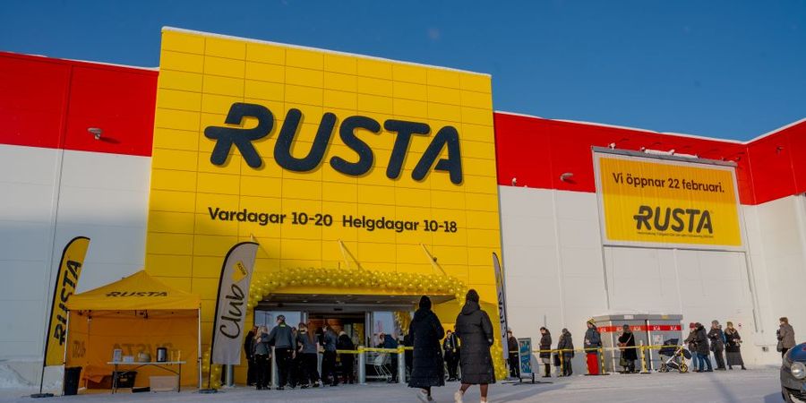 Rusta har öppnat i Umeå