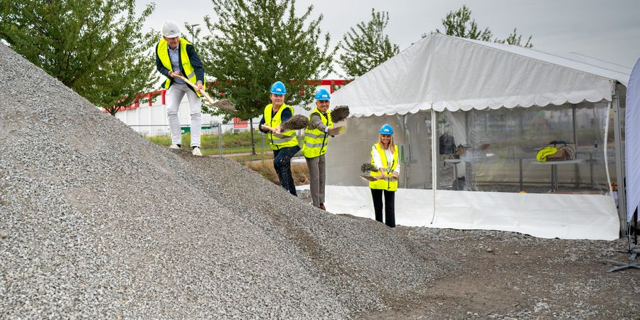 The groundbreaking ceremony for Costco’s second establishment in Sweden!