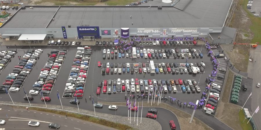 Invigning av EKO Stormarknad i Sundsvall, Östra Birsta slog försäljningsrekord